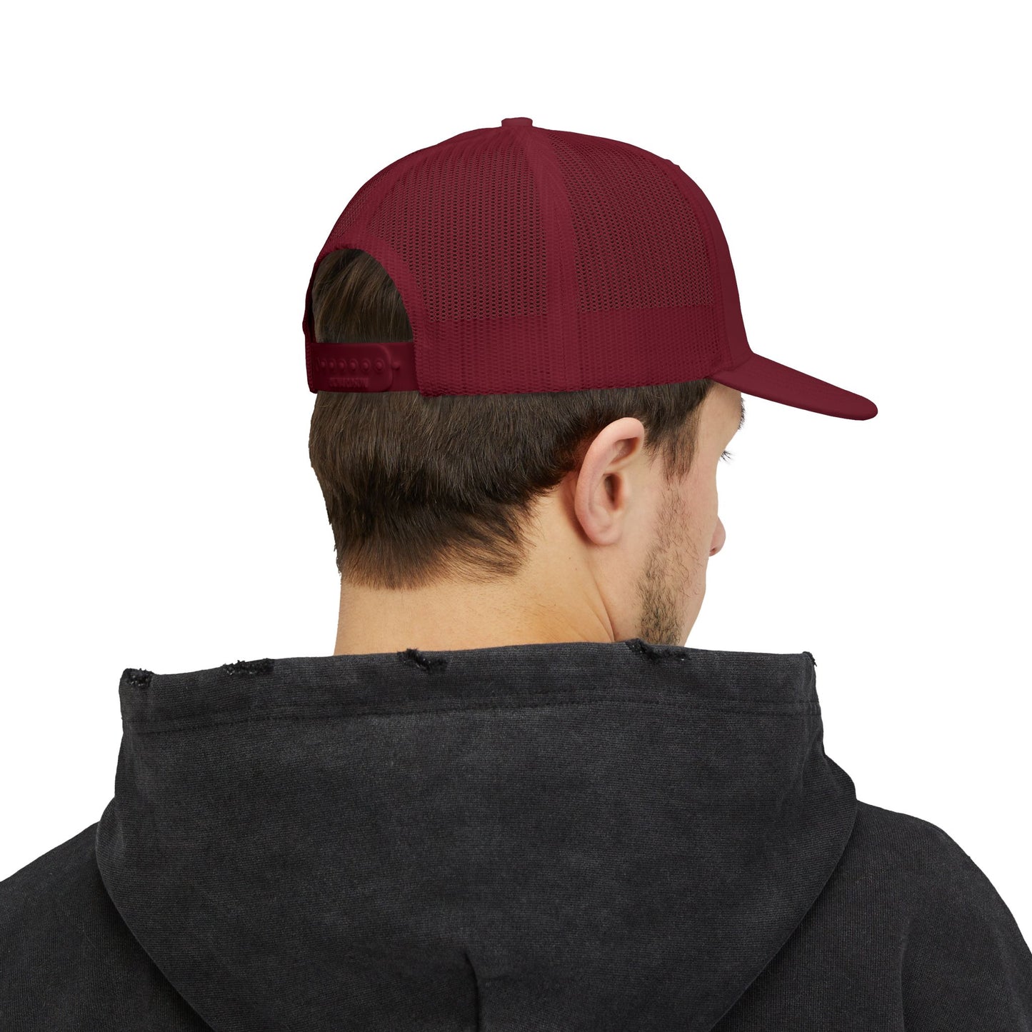Worn N' Wild Snapback Trucker Cap - Stylish Embroidered Hat for Outdoor Adventures