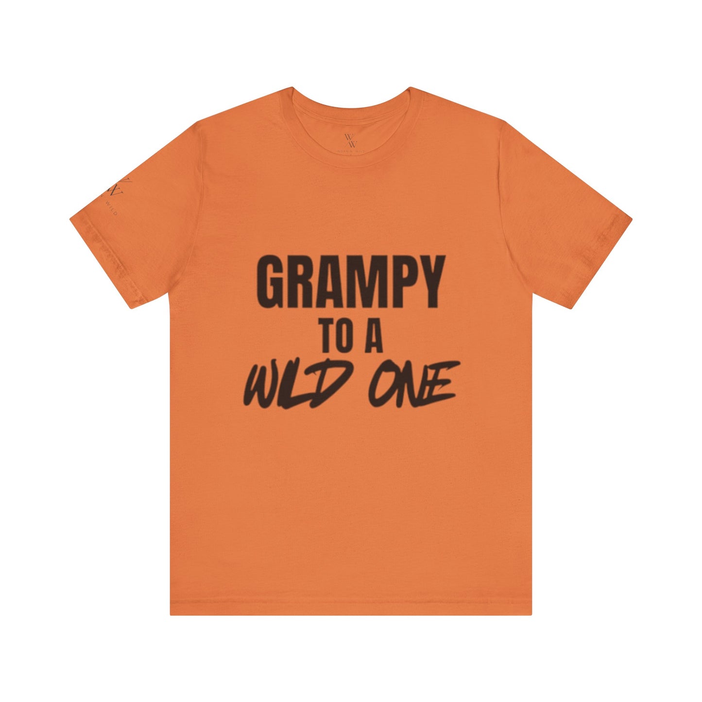 Grampy to a Wild One Unisex Jersey Tee - Perfect Gift for Grandparents