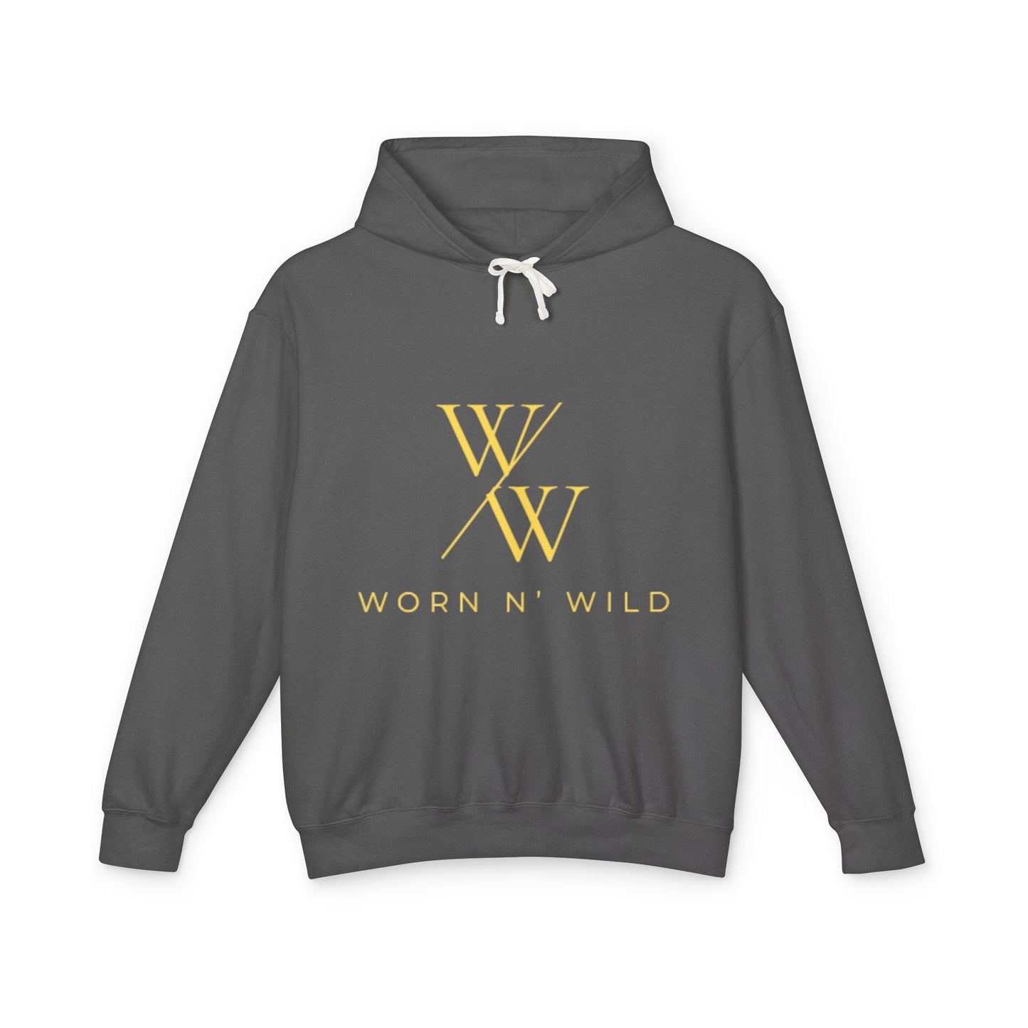Worn N' Wild Unisex Lightweight Hooded Sweatshirt - Nautical Design