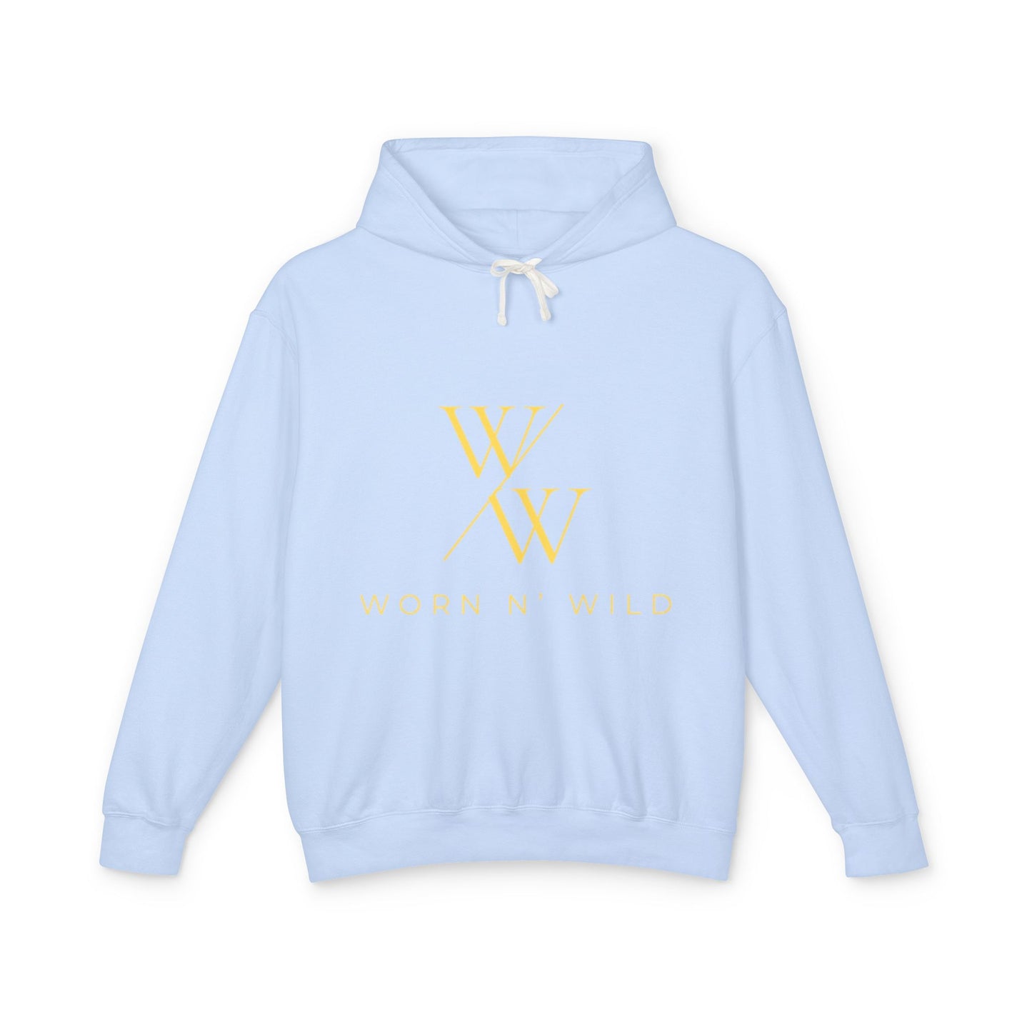 Worn N' Wild Unisex Lightweight Hooded Sweatshirt - Nautical Design