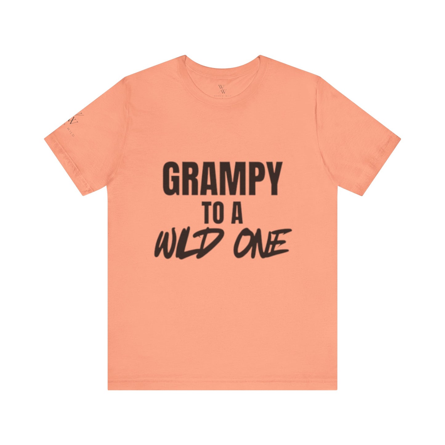 Grampy to a Wild One Unisex Jersey Tee - Perfect Gift for Grandparents