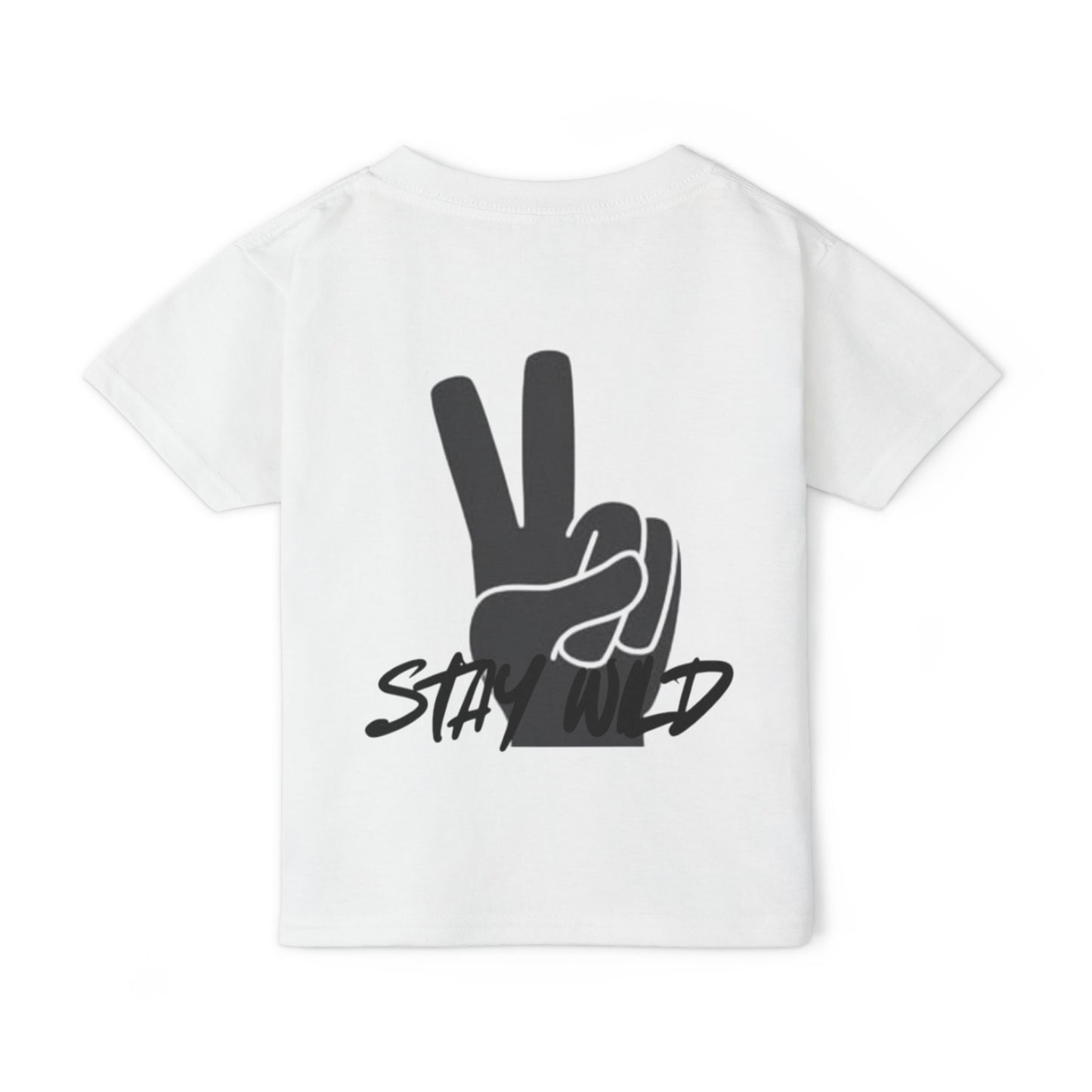 Worn N' Wild Toddler T-Shirt - Stay Wild Graphic Tee for Kids