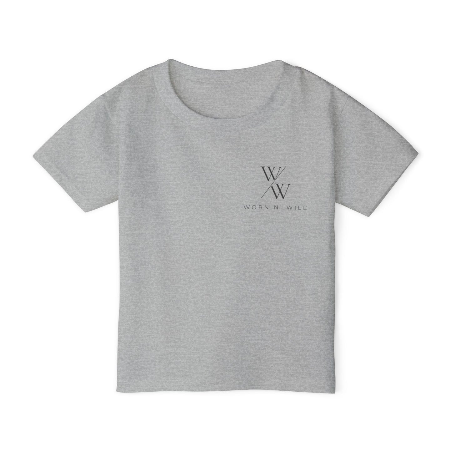 Toddler T-shirt Worn N Wild Logo Design - Heavy Cotton™