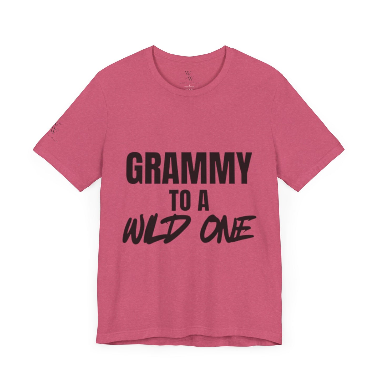 Grammy to a Wild One Unisex Tee - Perfect Gift for Grandmothers