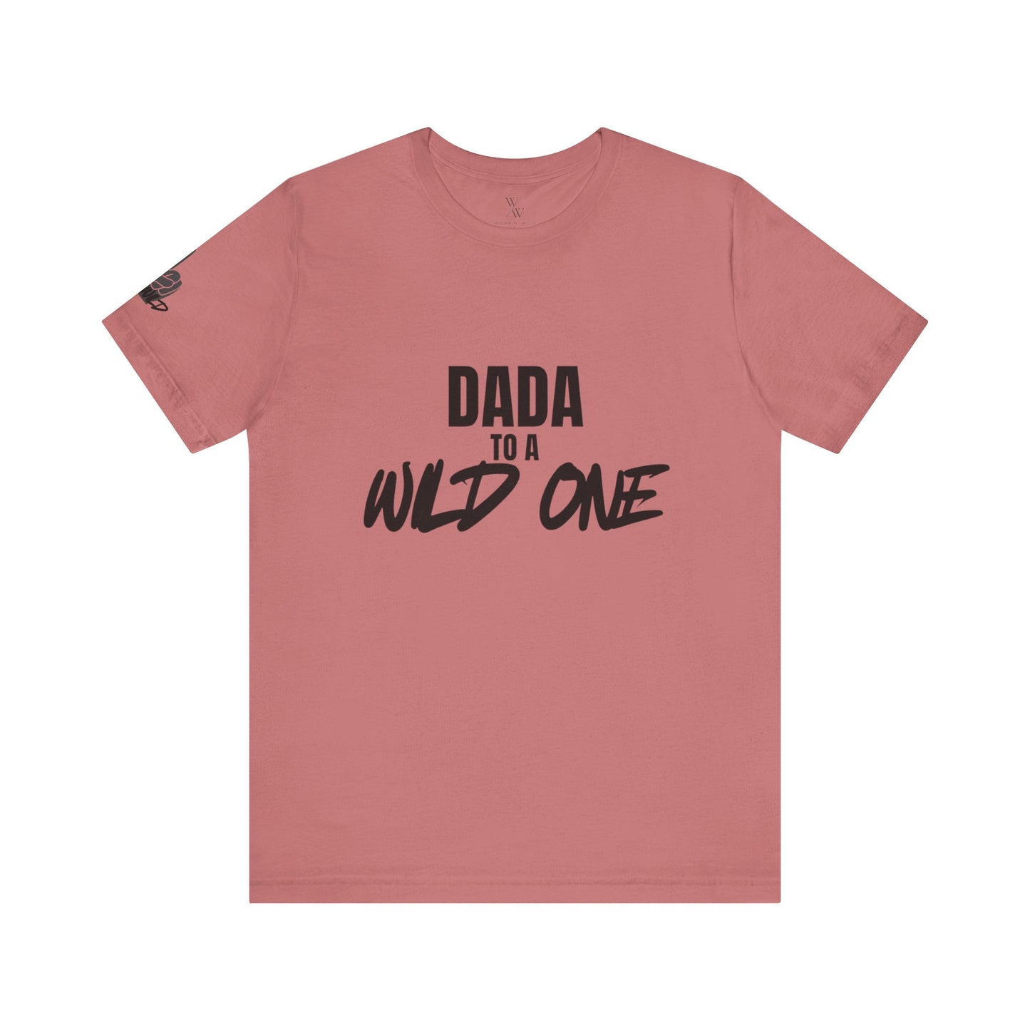Dada to a Wild One Unisex Jersey Tee - Perfect Gift for Fathers