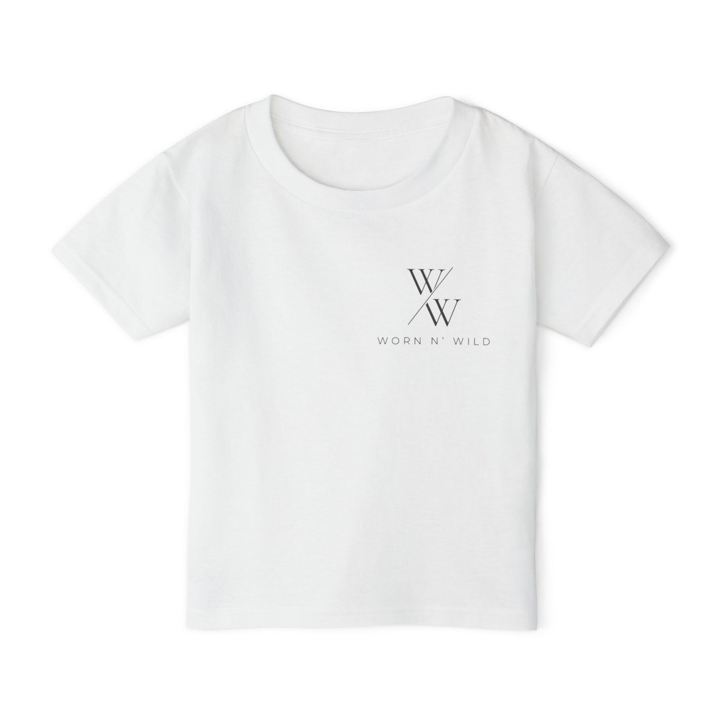 Worn N' Wild Toddler T-Shirt - Stay Wild Graphic Tee for Kids