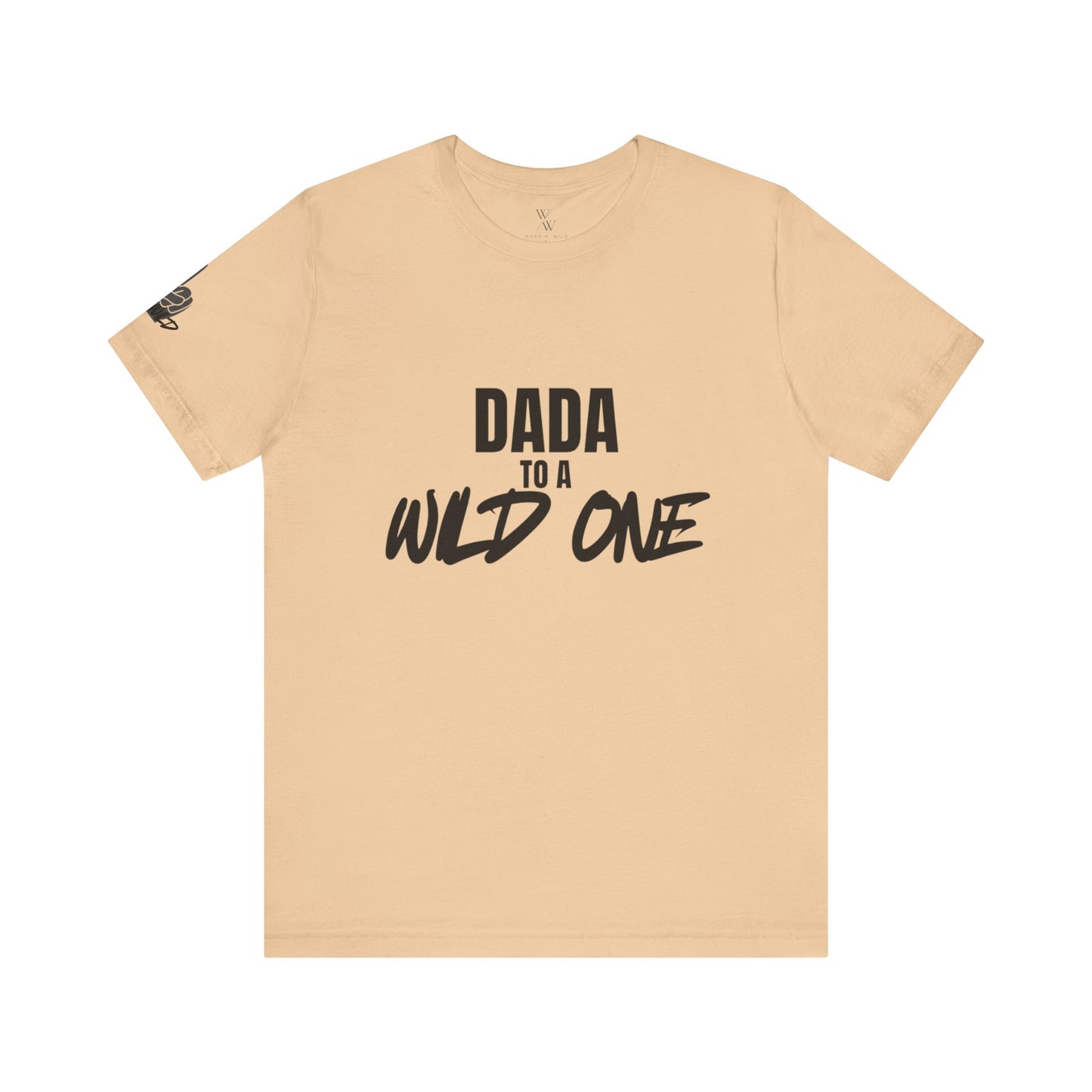Dada to a Wild One Unisex Jersey Tee - Perfect Gift for Fathers