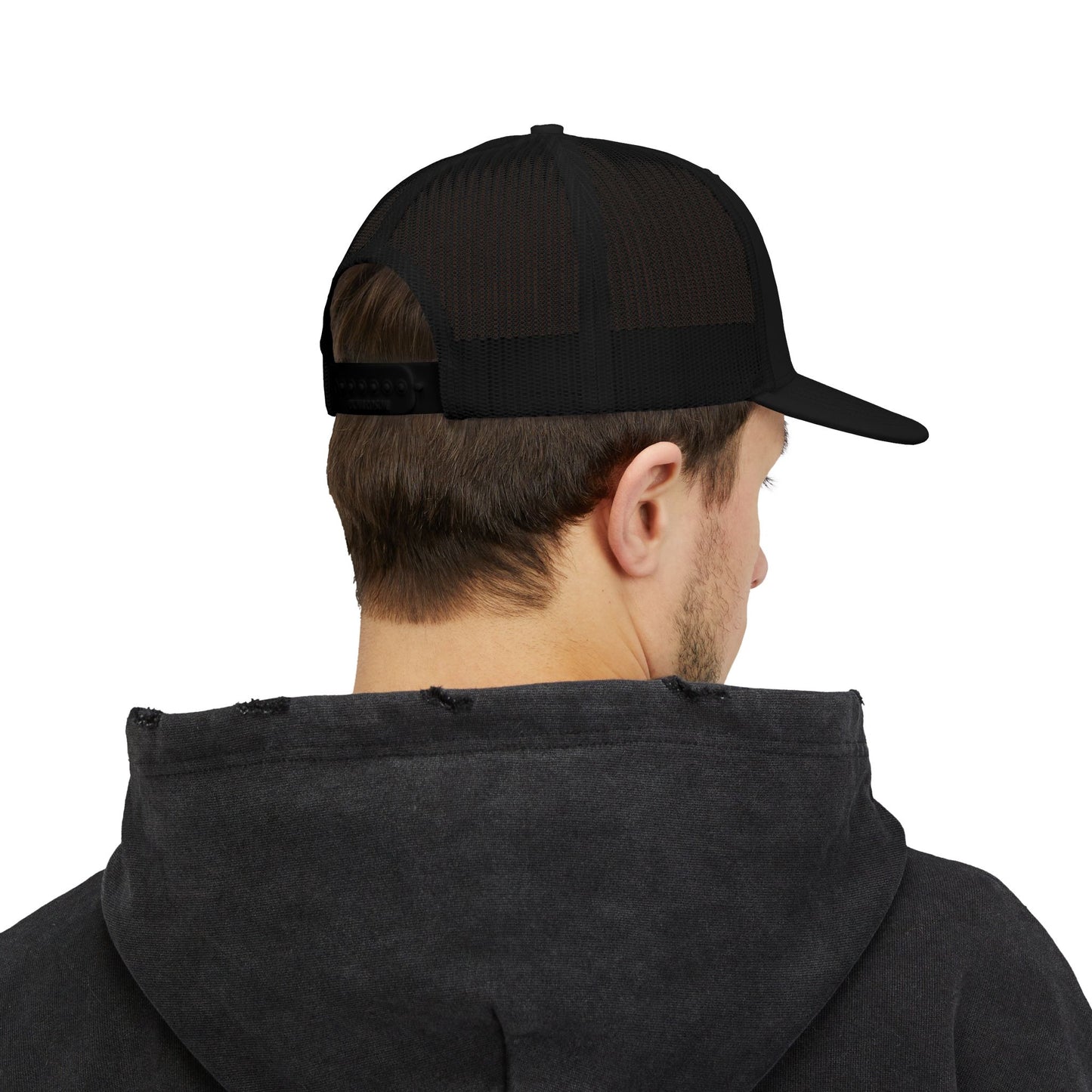 Worn N' Wild Snapback Trucker Cap - Stylish Embroidered Hat for Outdoor Adventures