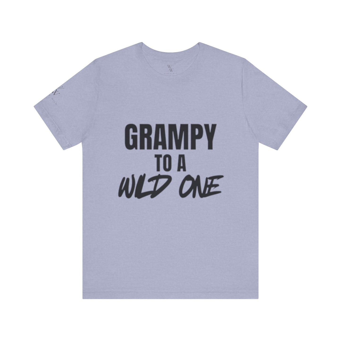 Grampy to a Wild One Unisex Jersey Tee - Perfect Gift for Grandparents