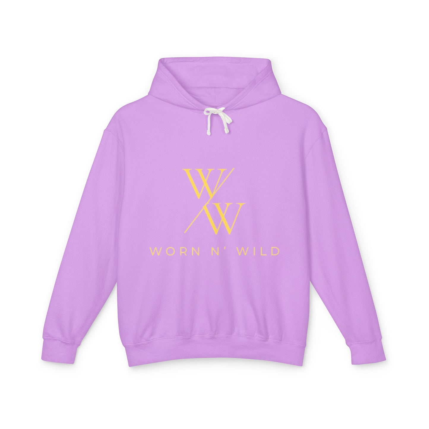 Worn N' Wild Unisex Lightweight Hooded Sweatshirt - Nautical Design