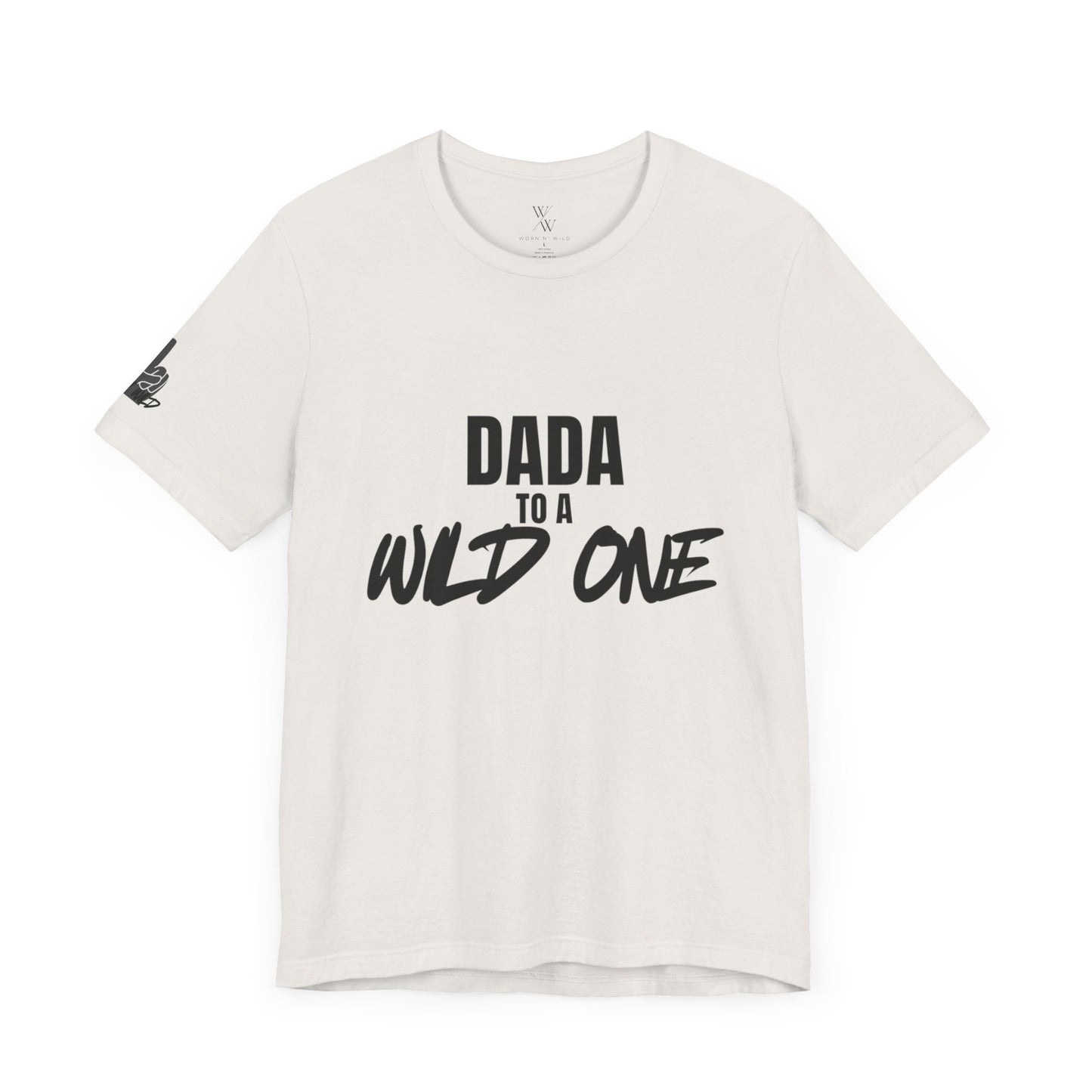 Dada to a Wild One Unisex Jersey Tee - Perfect Gift for Fathers