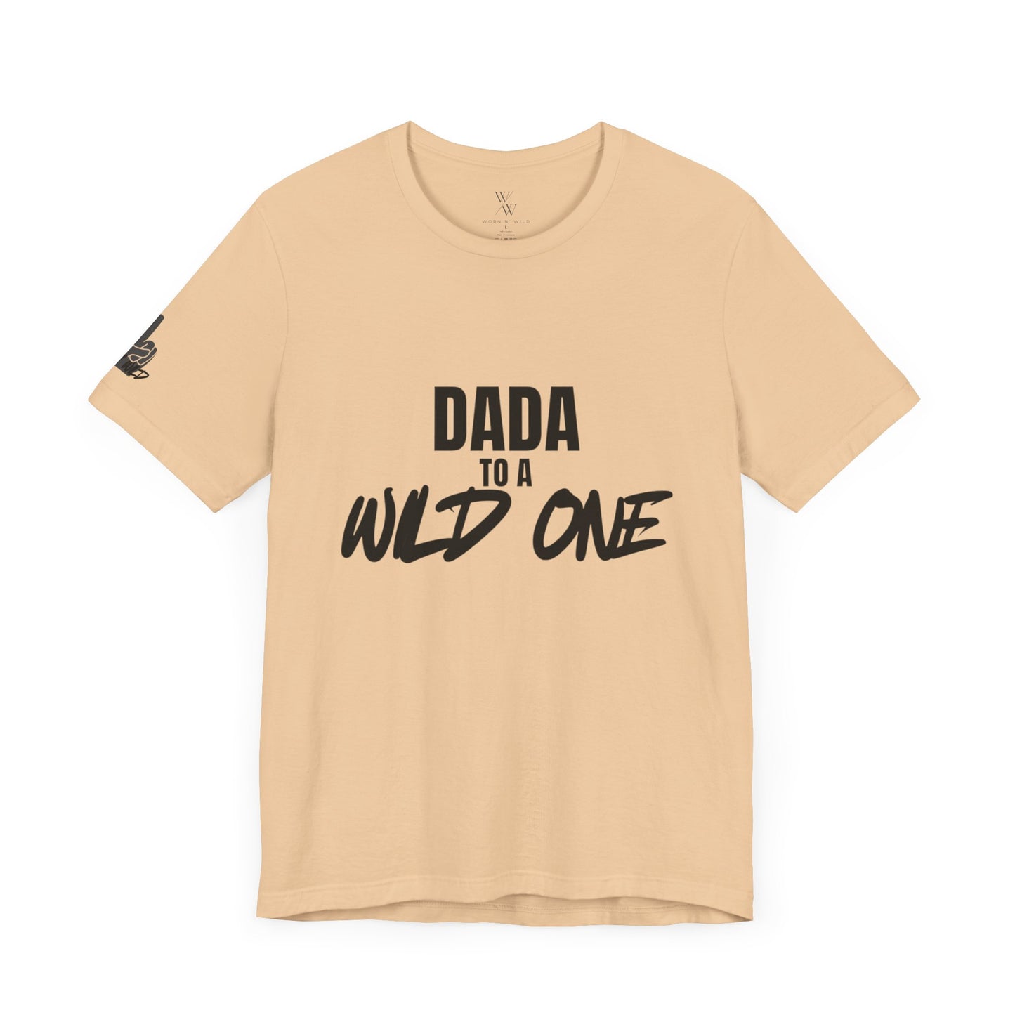 Dada to a Wild One Unisex Jersey Tee - Perfect Gift for Fathers