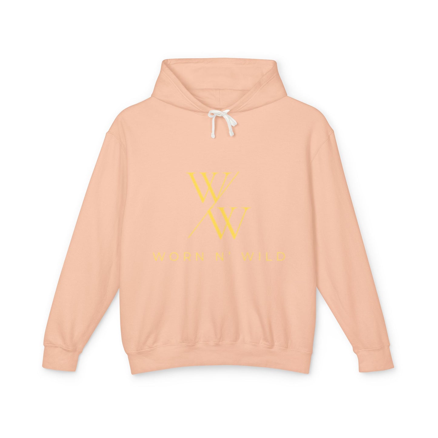 Worn N' Wild Unisex Lightweight Hooded Sweatshirt - Nautical Design