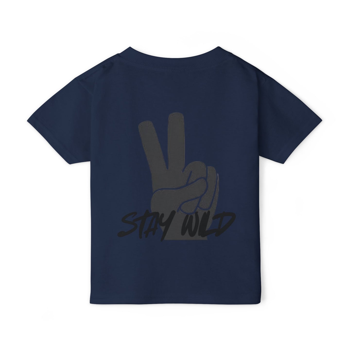 Worn N' Wild Toddler T-Shirt - Stay Wild Graphic Tee for Kids