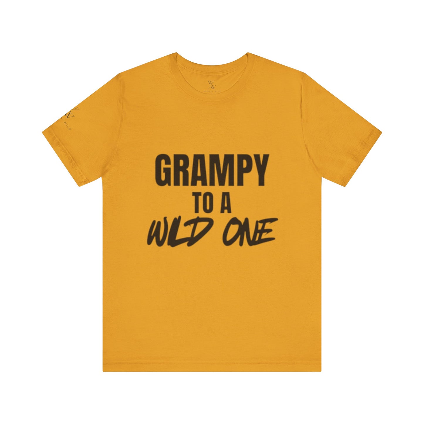 Grampy to a Wild One Unisex Jersey Tee - Perfect Gift for Grandparents