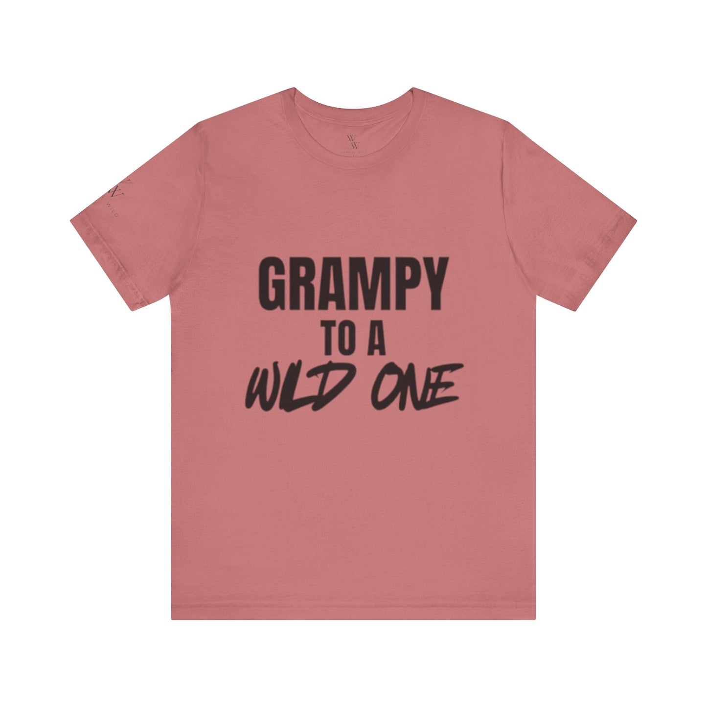 Grampy to a Wild One Unisex Jersey Tee - Perfect Gift for Grandparents