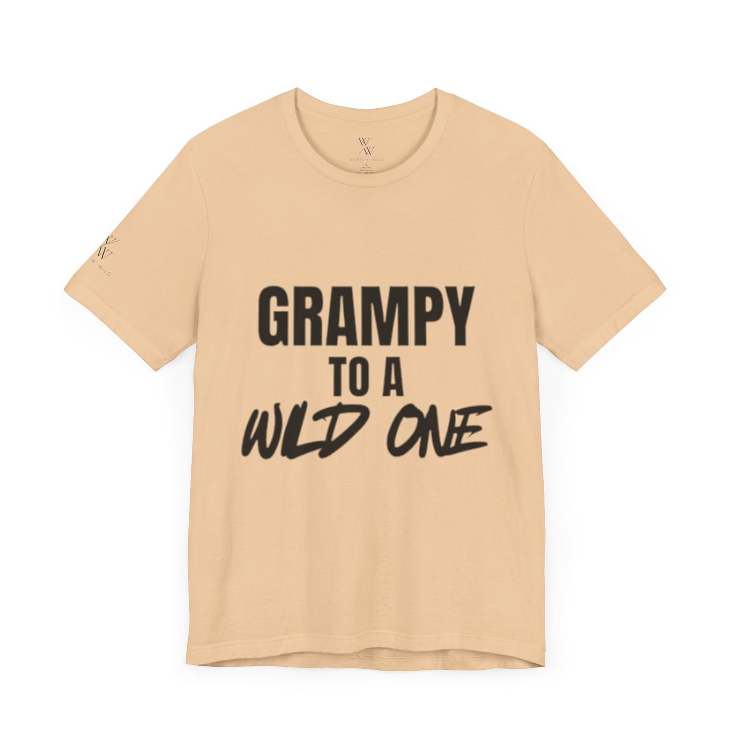 Grampy to a Wild One Unisex Jersey Tee - Perfect Gift for Grandparents