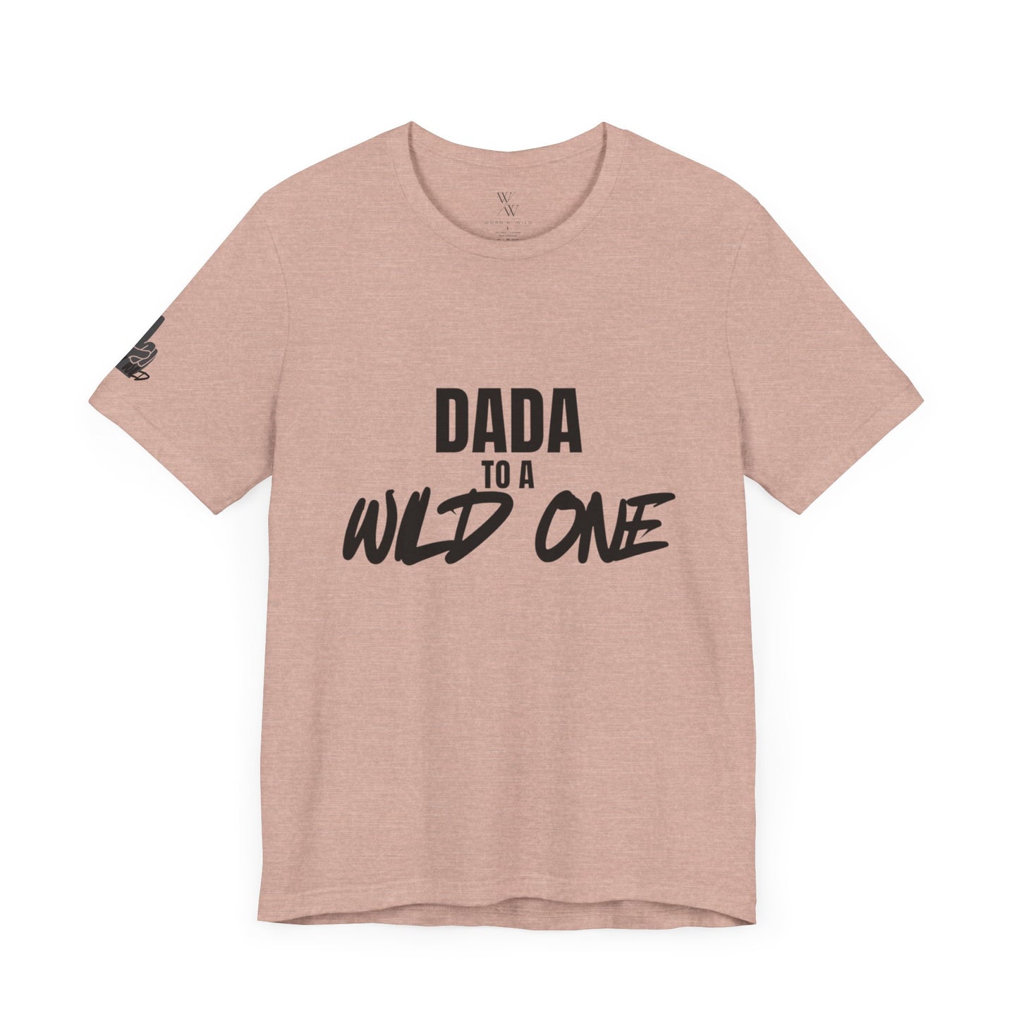 Dada to a Wild One Unisex Jersey Tee - Perfect Gift for Fathers