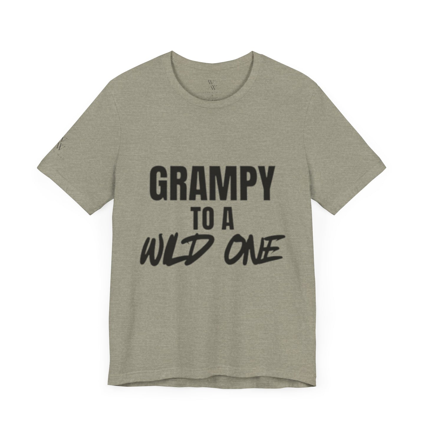 Grampy to a Wild One Unisex Jersey Tee - Perfect Gift for Grandparents