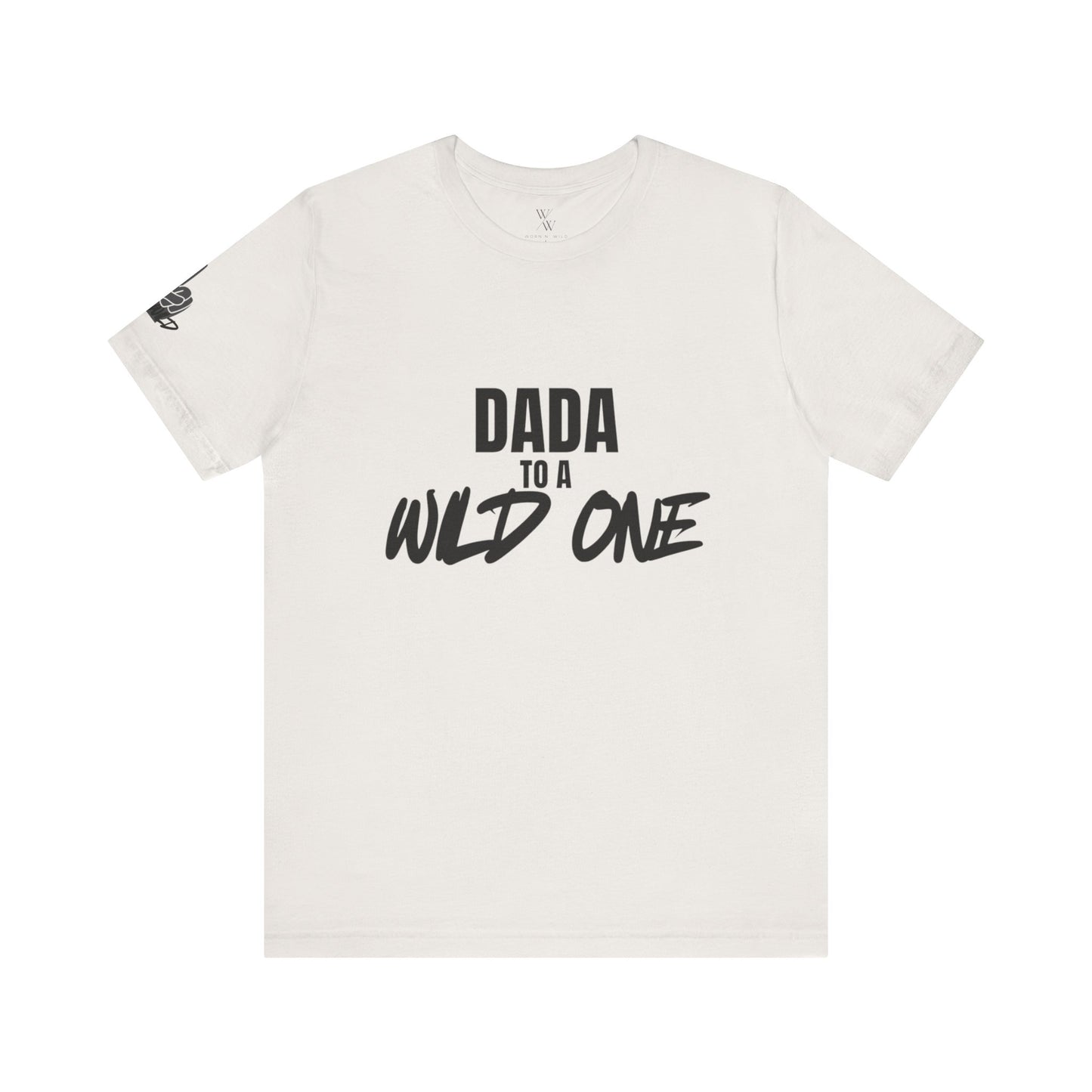 Dada to a Wild One Unisex Jersey Tee - Perfect Gift for Fathers