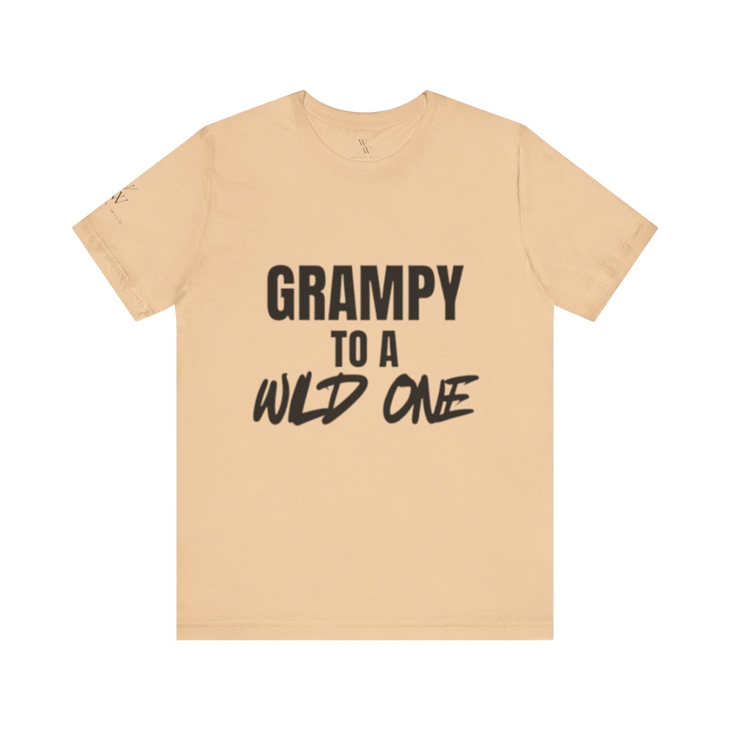 Grampy to a Wild One Unisex Jersey Tee - Perfect Gift for Grandparents