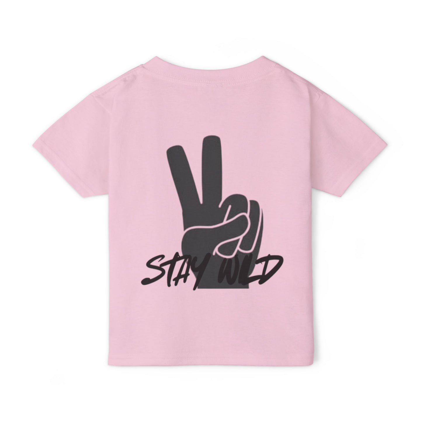 Worn N' Wild Toddler T-Shirt - Stay Wild Graphic Tee for Kids