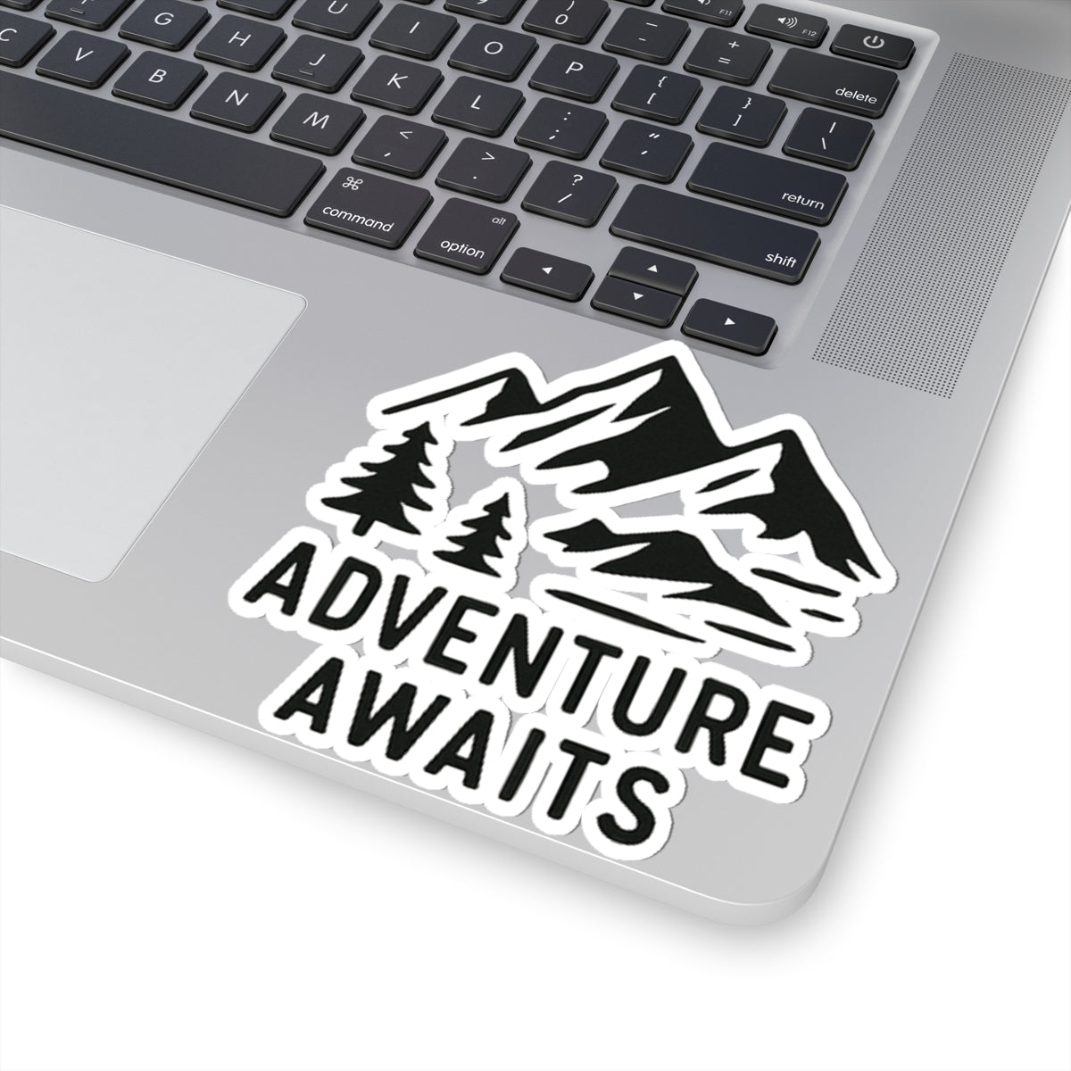 Adventure Awaits Kiss-Cut Stickers - Perfect for Outdoor Enthusiasts