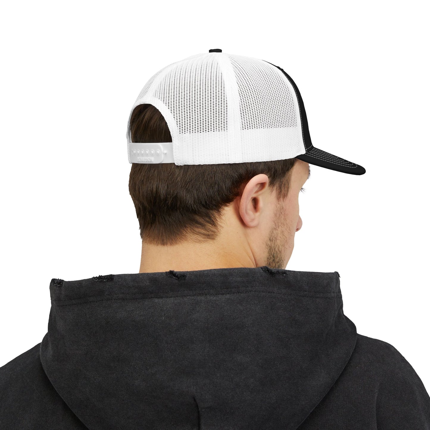 Worn N' Wild Snapback Trucker Cap - Stylish Embroidered Hat for Outdoor Adventures