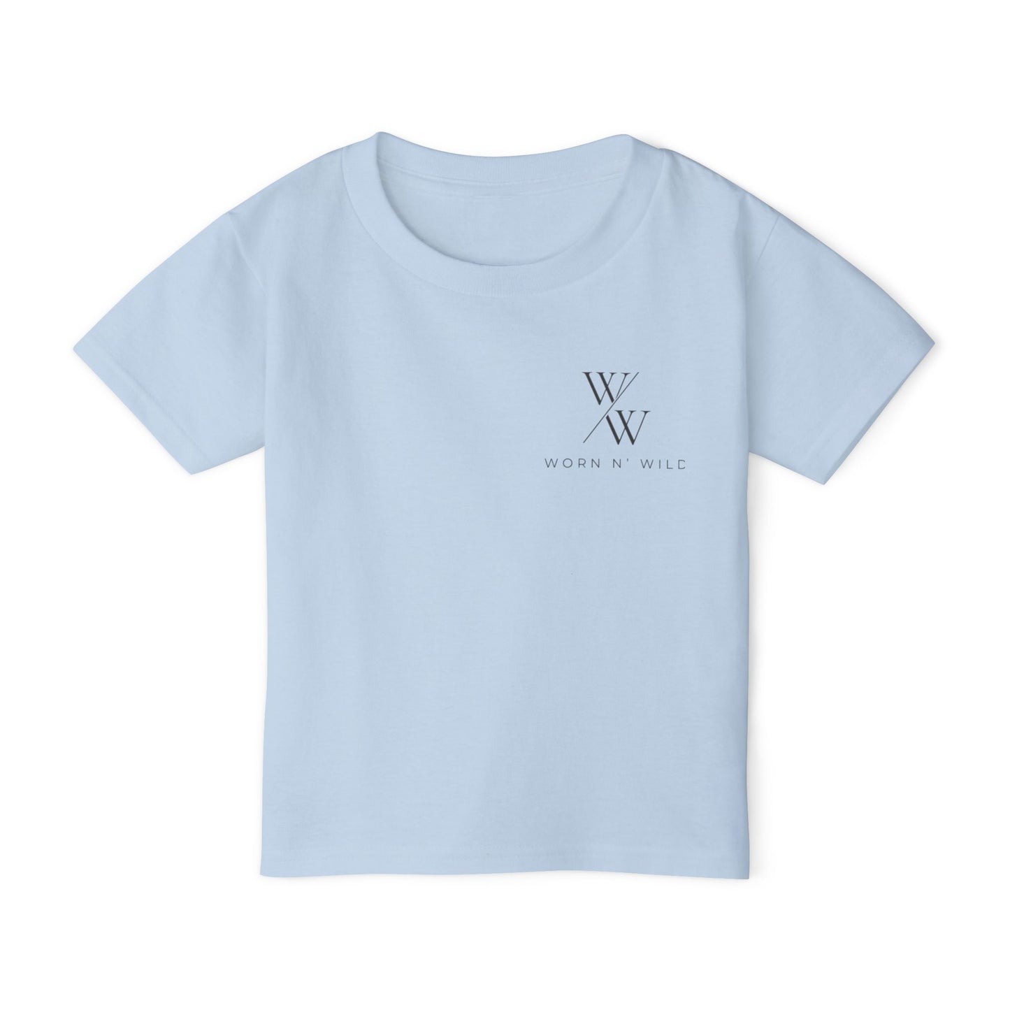 Toddler T-shirt Worn N Wild Logo Design - Heavy Cotton™