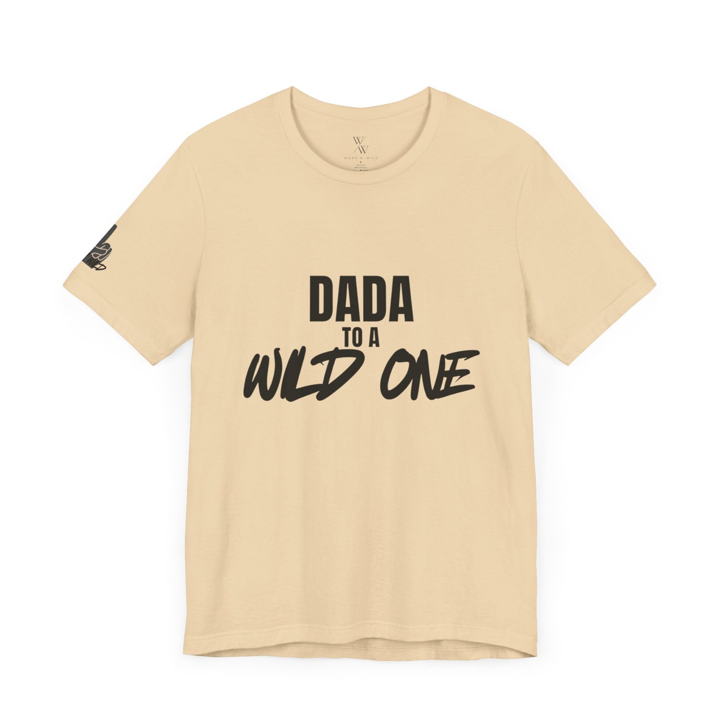Dada to a Wild One Unisex Jersey Tee - Perfect Gift for Fathers