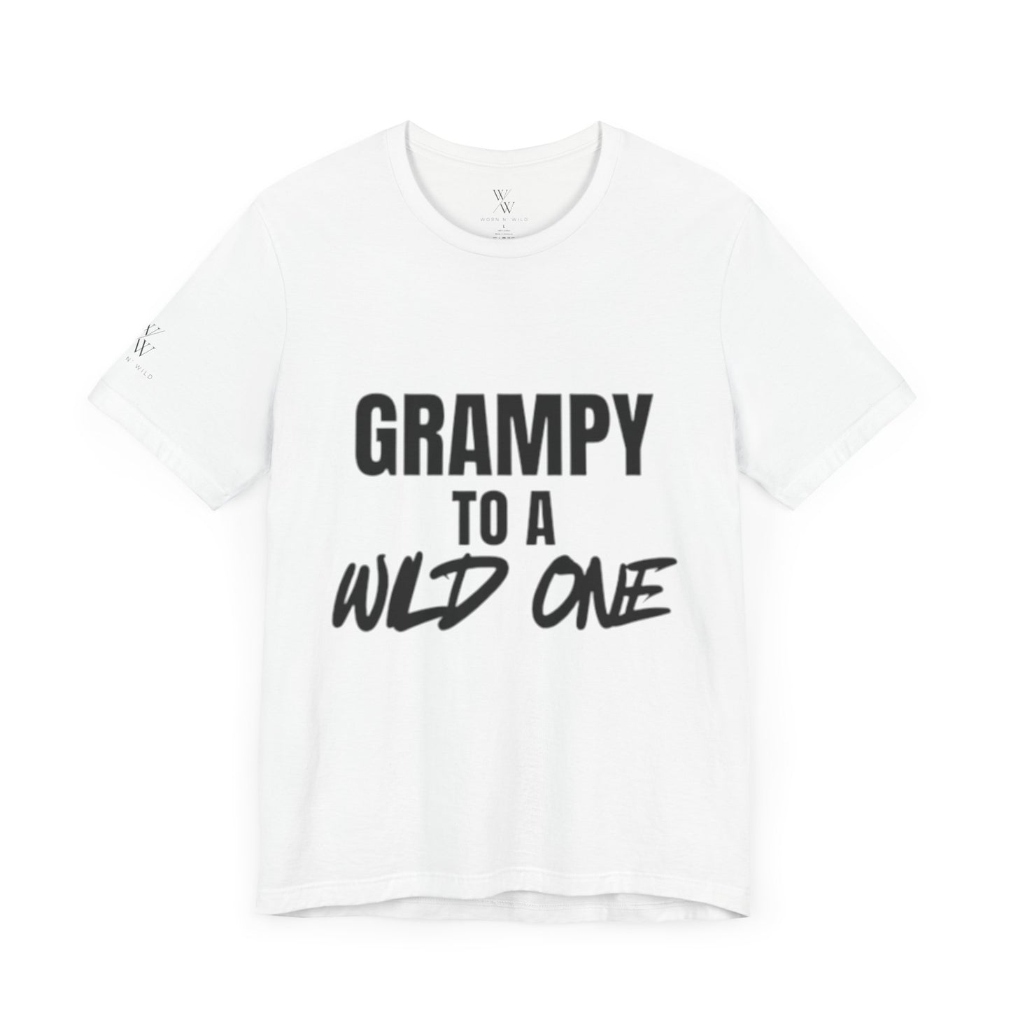 Grampy to a Wild One Unisex Jersey Tee - Perfect Gift for Grandparents