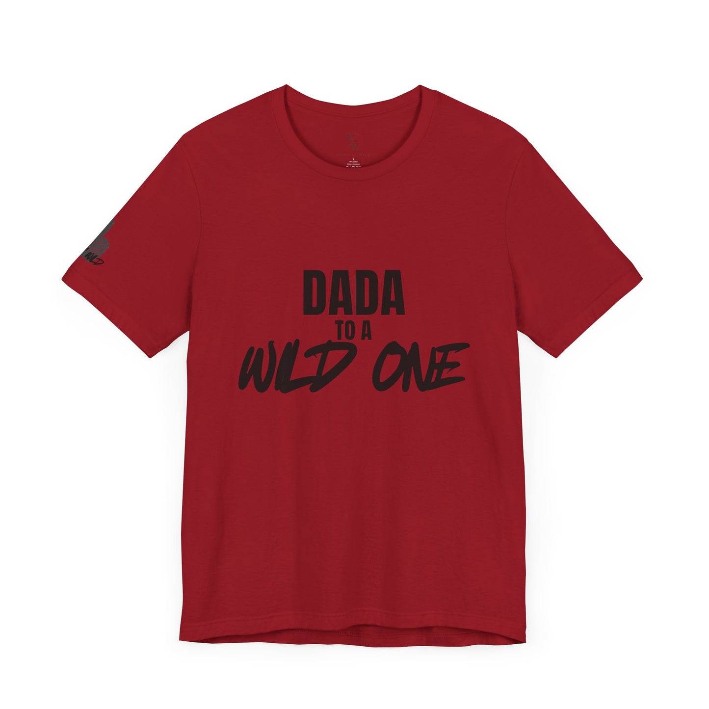 Dada to a Wild One Unisex Jersey Tee - Perfect Gift for Fathers