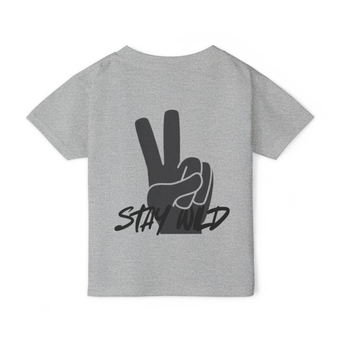 Worn N' Wild Toddler T-Shirt - Stay Wild Graphic Tee for Kids