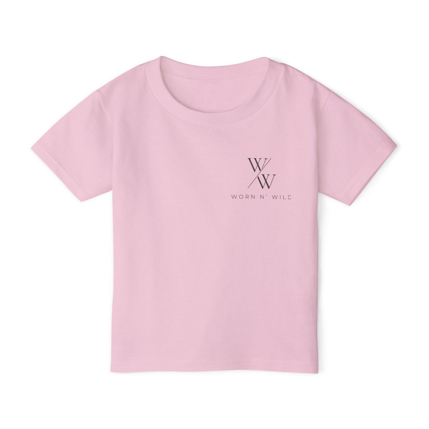 Toddler T-shirt Worn N Wild Logo Design - Heavy Cotton™