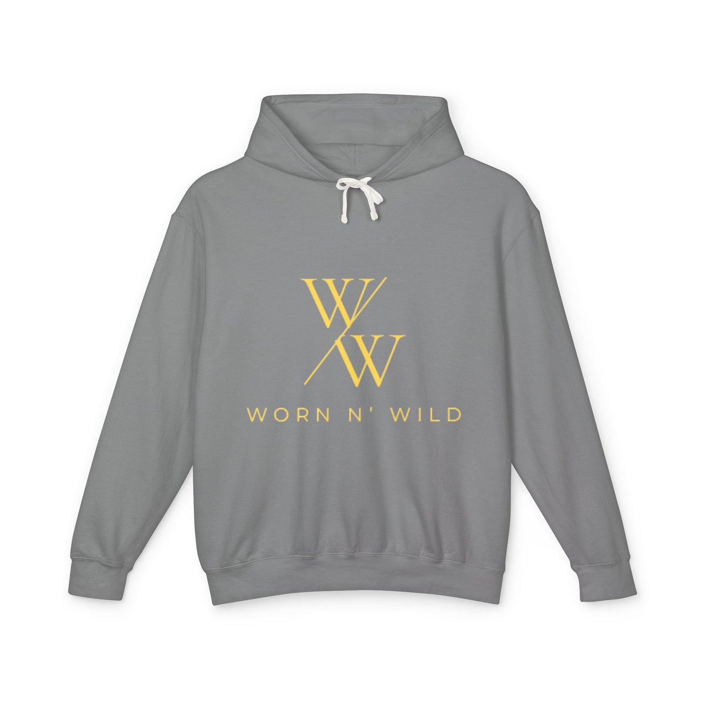 Worn N' Wild Unisex Lightweight Hooded Sweatshirt - Nautical Design