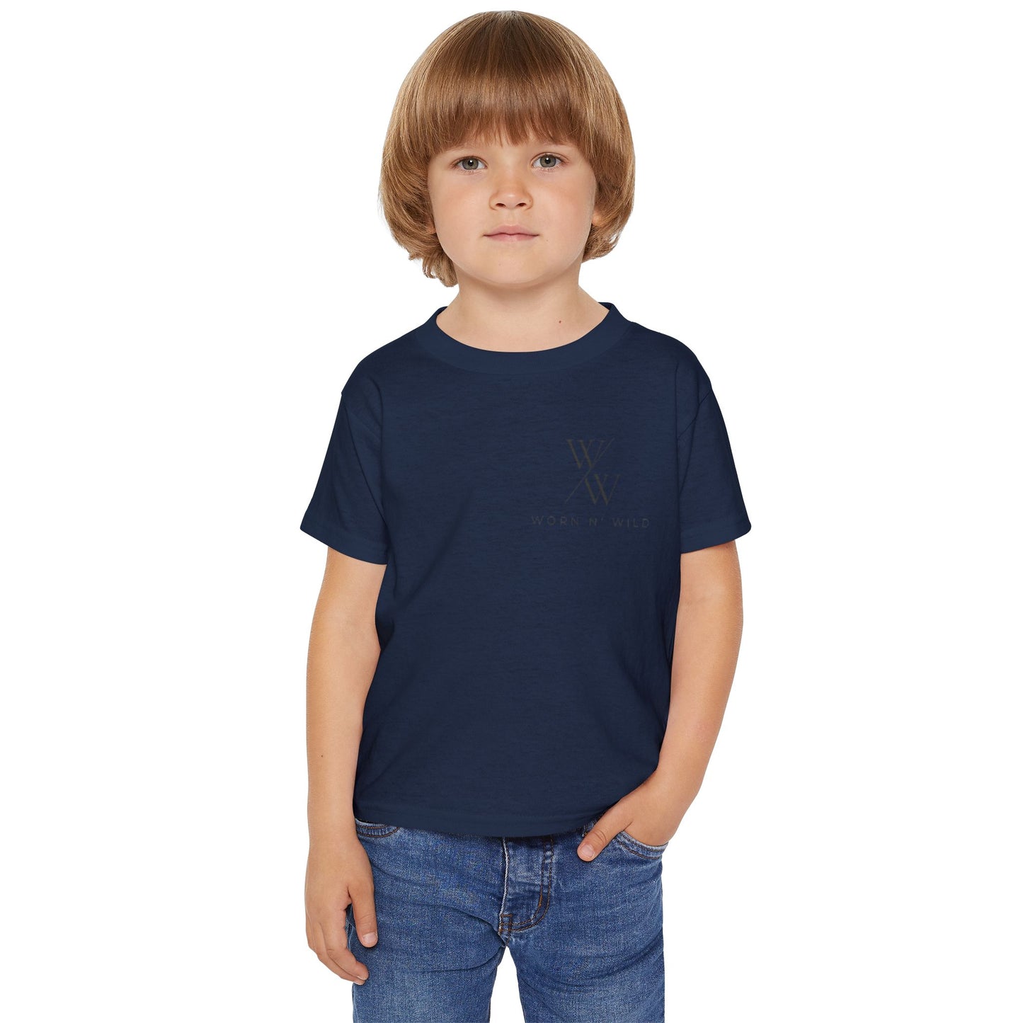 Worn N' Wild Toddler T-Shirt - Stay Wild Graphic Tee for Kids