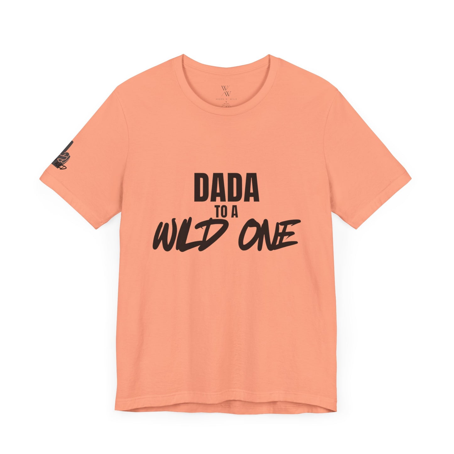 Dada to a Wild One Unisex Jersey Tee - Perfect Gift for Fathers