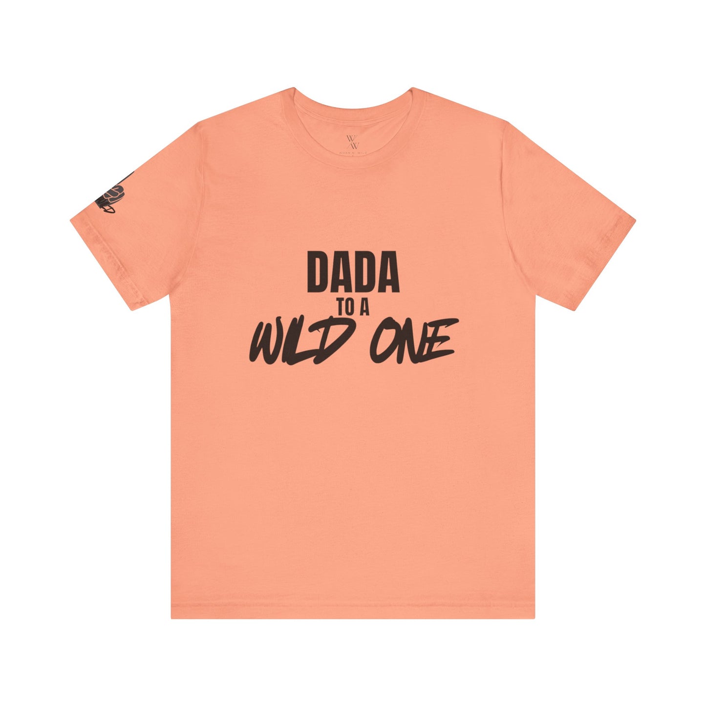 Dada to a Wild One Unisex Jersey Tee - Perfect Gift for Fathers