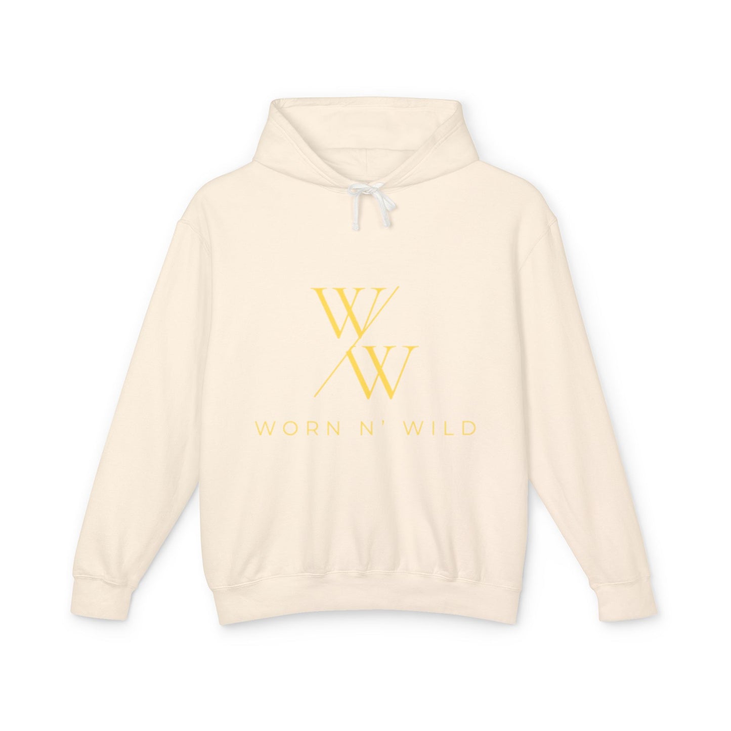 Worn N' Wild Unisex Lightweight Hooded Sweatshirt - Nautical Design