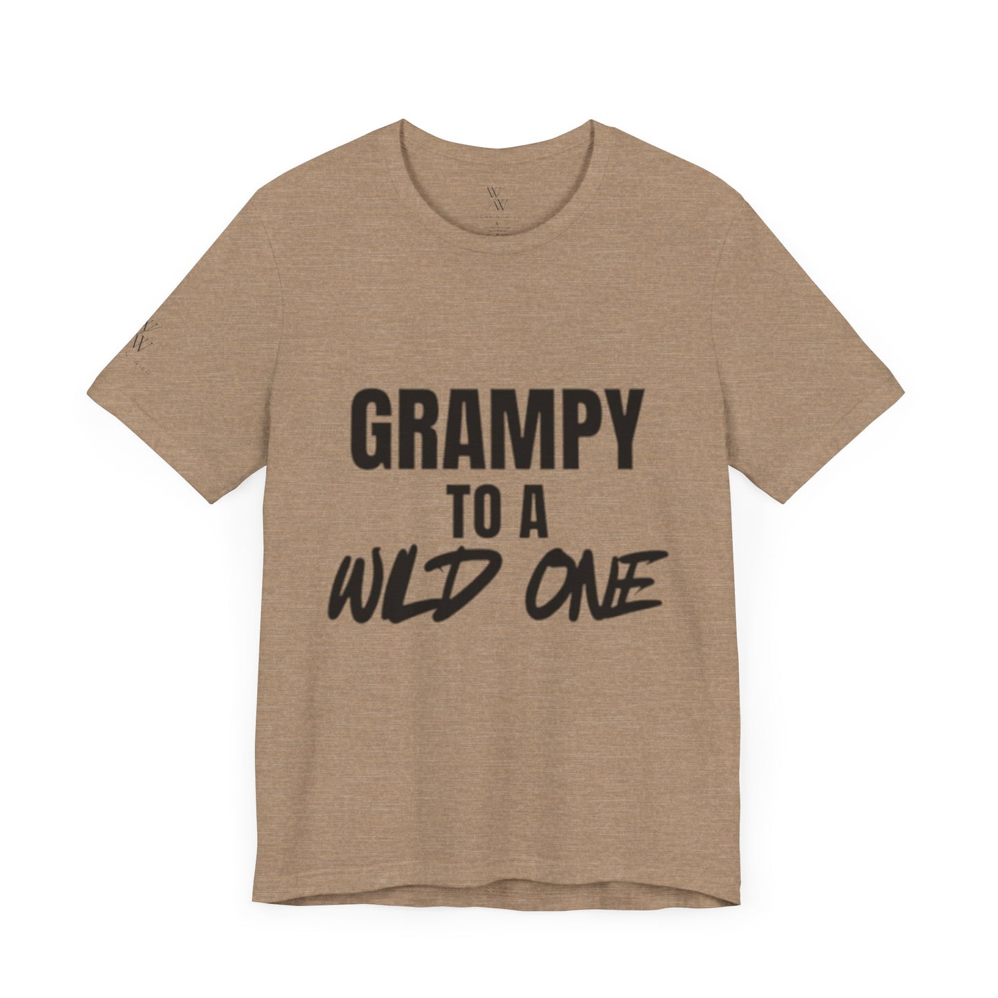 Grampy to a Wild One Unisex Jersey Tee - Perfect Gift for Grandparents