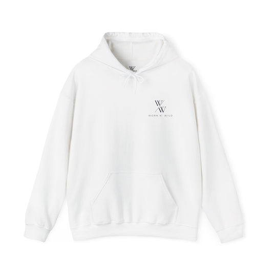 Adult Embroidered Hoodie Worn N Wild