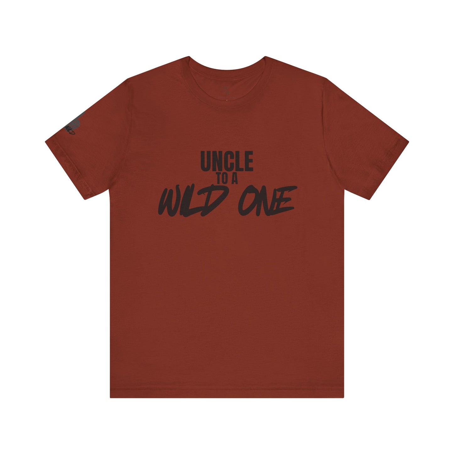 "Uncle to a Wild One" Unisex Jersey Short Sleeve Tee - Perfect Gift for Uncle