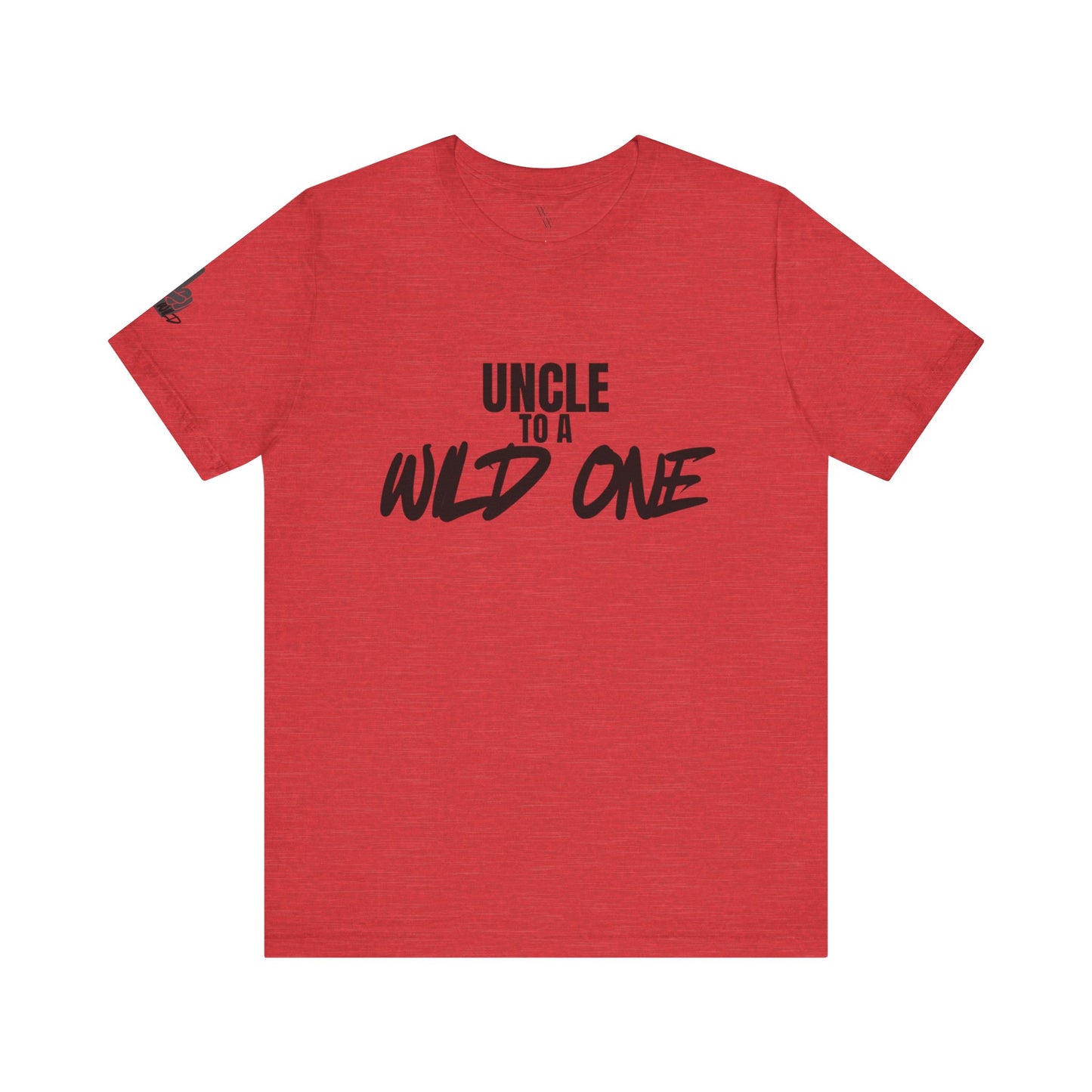 "Uncle to a Wild One" Unisex Jersey Short Sleeve Tee - Perfect Gift for Uncle