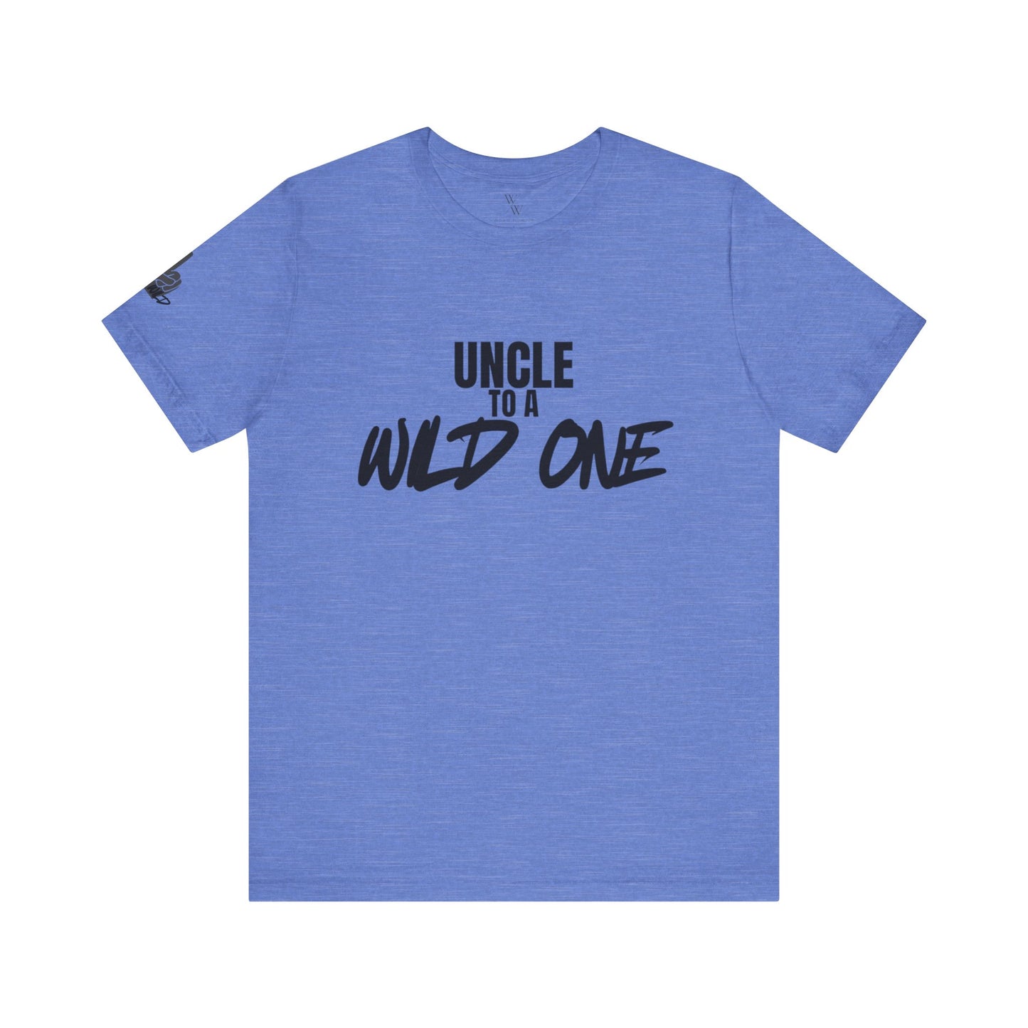 "Uncle to a Wild One" Unisex Jersey Short Sleeve Tee - Perfect Gift for Uncle