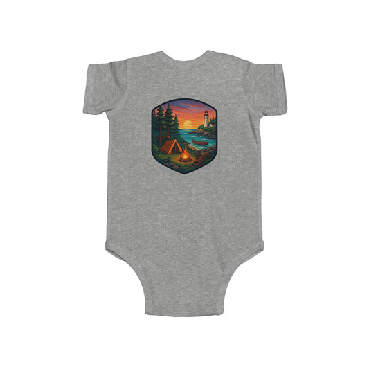 Adventure-Ready Infant Bodysuit - Camping & Nature Theme