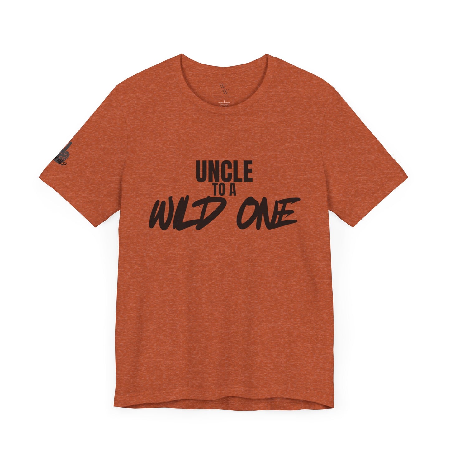 "Uncle to a Wild One" Unisex Jersey Short Sleeve Tee - Perfect Gift for Uncle