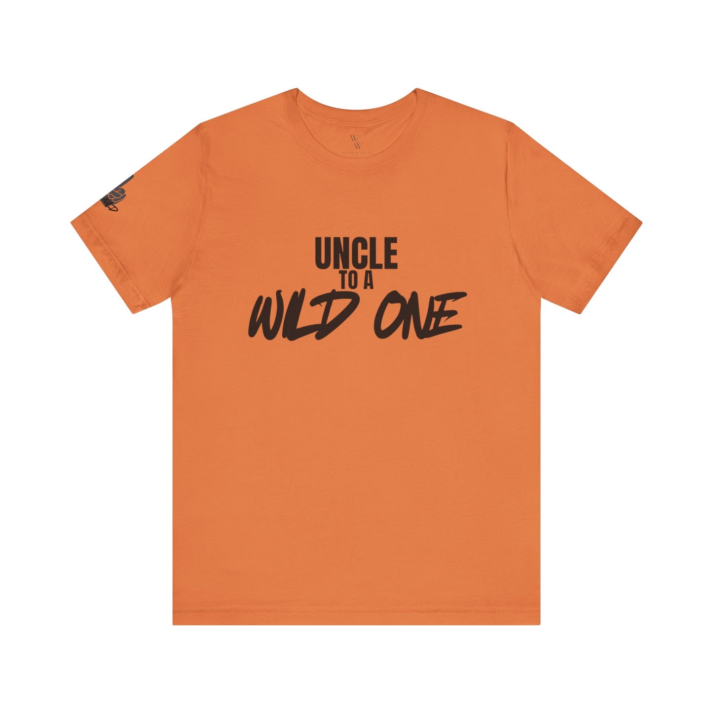 "Uncle to a Wild One" Unisex Jersey Short Sleeve Tee - Perfect Gift for Uncle