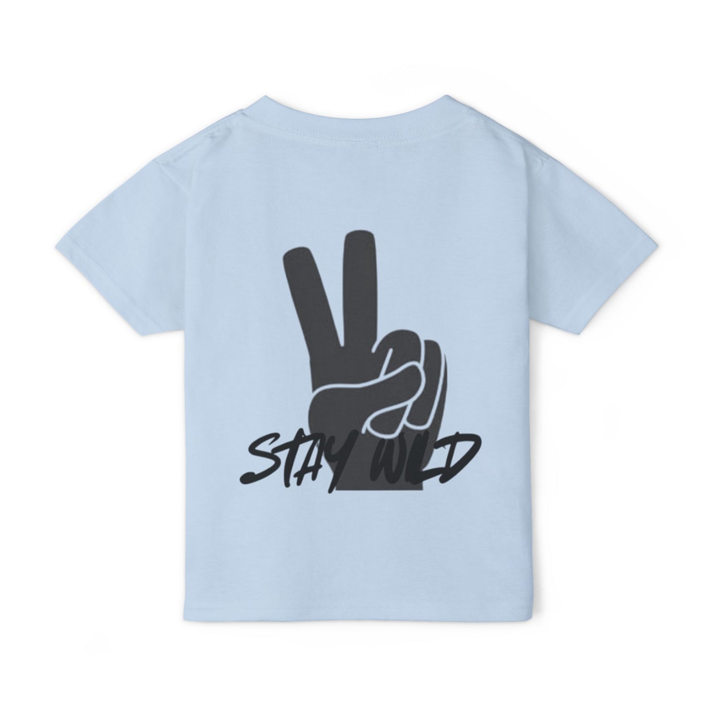 Worn N' Wild Toddler T-Shirt - Stay Wild Graphic Tee for Kids