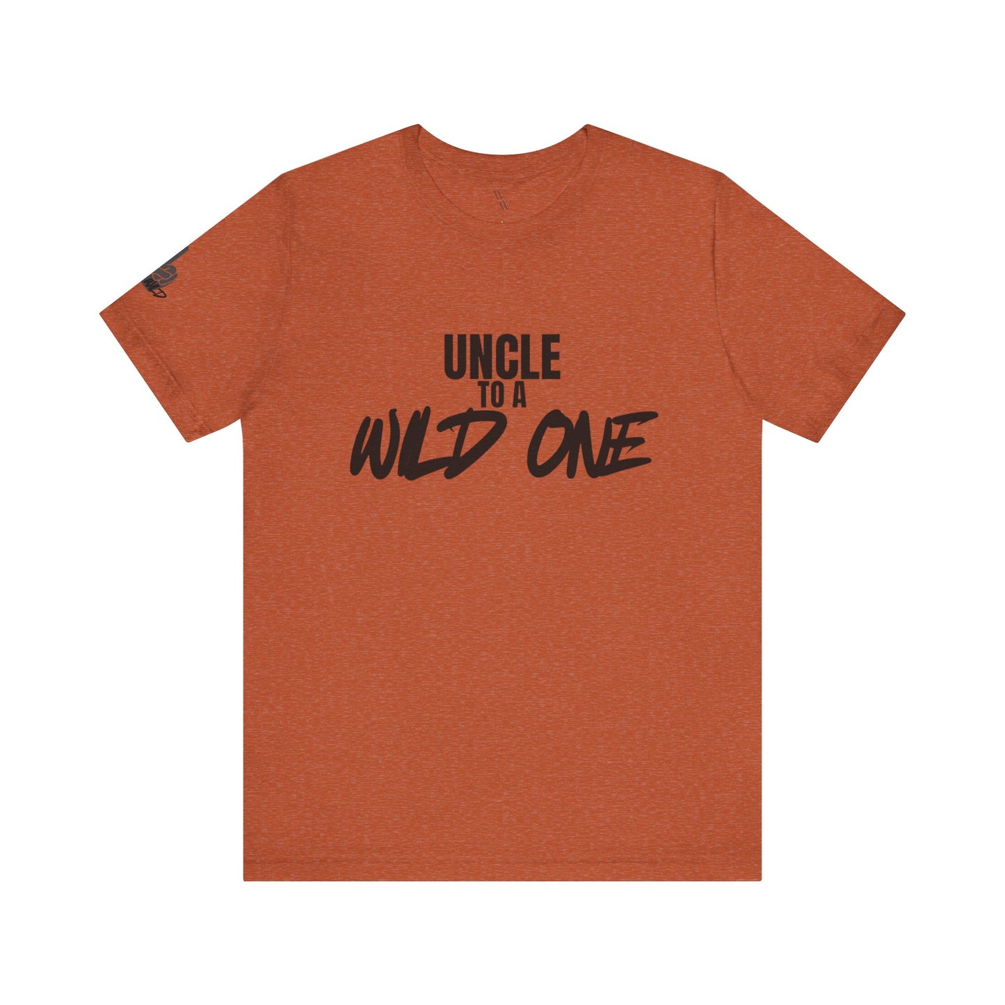 "Uncle to a Wild One" Unisex Jersey Short Sleeve Tee - Perfect Gift for Uncle