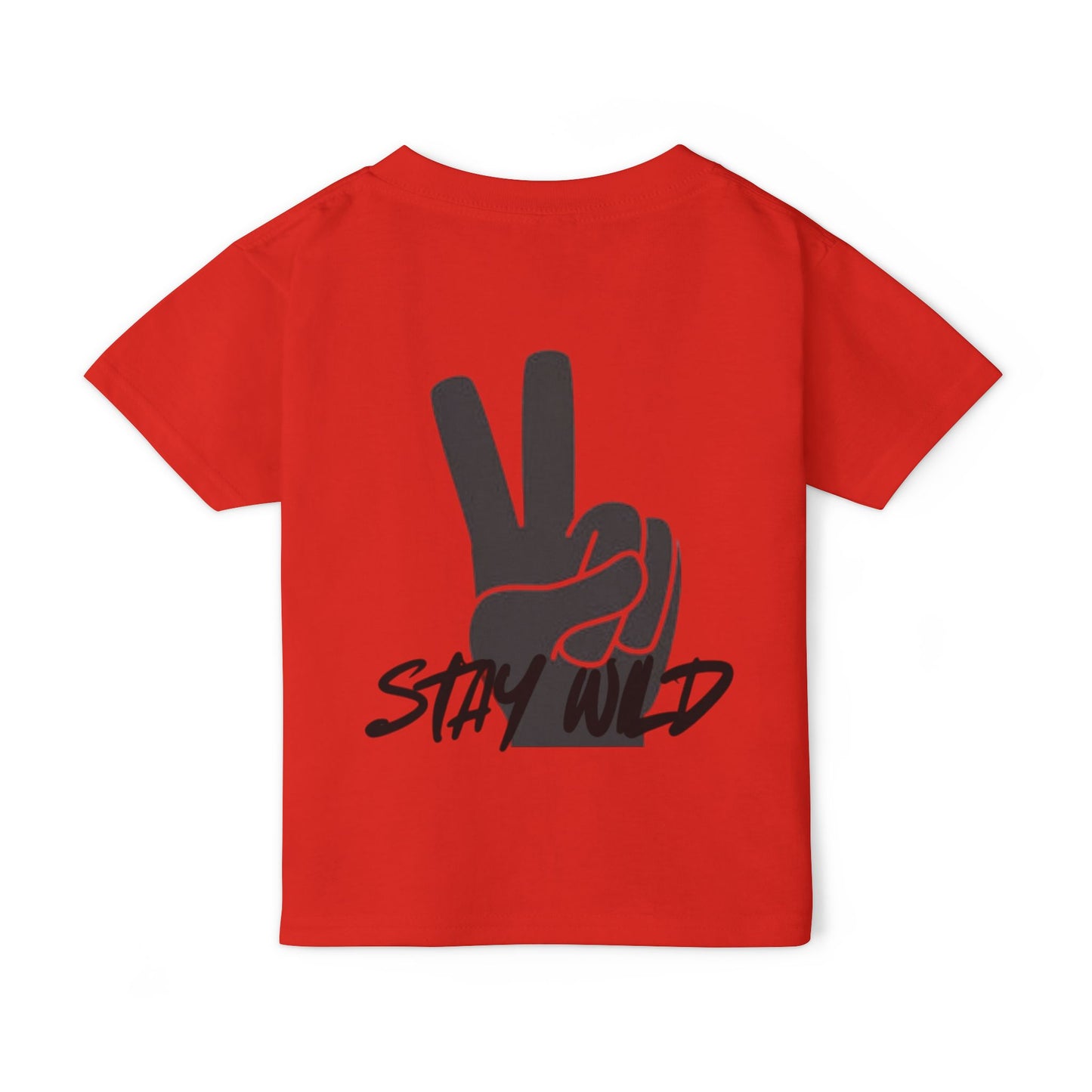 Worn N' Wild Toddler T-Shirt - Stay Wild Graphic Tee for Kids